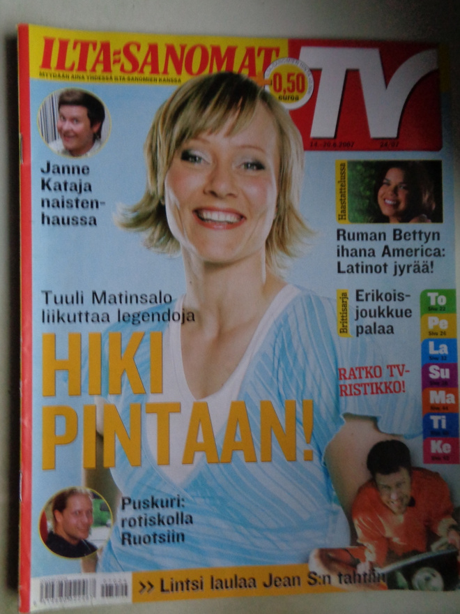 Ilta-Sanomat - Tv lehti 14.-20.6.2007 (22.11)