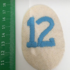 kangasmerkki NALLE tai numero 12 - pikkukuva 1