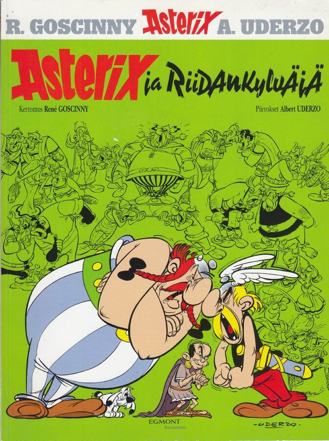 Asterix 11 ja riidankylväjä (6p. Egmont 2004)