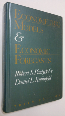 Robert S. Pindyck : Econometric Models and Economic Forec...