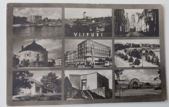 Viipuri, monikuvapk (9 kuvaa), mv pk, p. 1951
