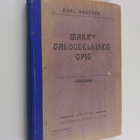 Karl Kautsky : Karl Marx'in taloudelliset opit - pikkukuva 1