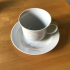 Vintage Kahvikupit ja tassit 80-luvulta, 5 paria - pikkukuva 2