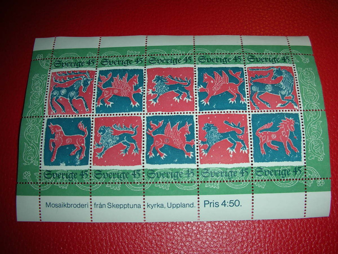 Ruotsi blokki mosaikbroderi