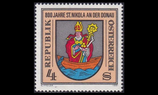 Itävalta 1693 ** Pyhän Nikolan 800-vuotisjuhla (1981)