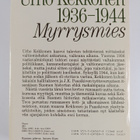 Juhani Suomi : Urho Kekkonen 1944-1981) : 1936-1944 Myrry... - pikkukuva 2