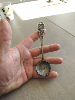 1800 luvun replica lusikka