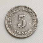 Saksa 5 Pfennig 1908D - pikkukuva 1