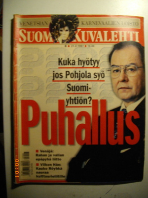Suomen Kuvalehti Nro 8/1997 (26.11)
