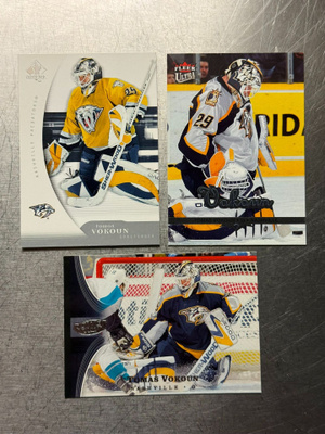 Tomas Vokoun - Nashville Predators - 3  korttia