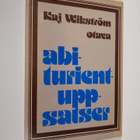 Kaj Wikström : Abiturientuppsatser - pikkukuva 1