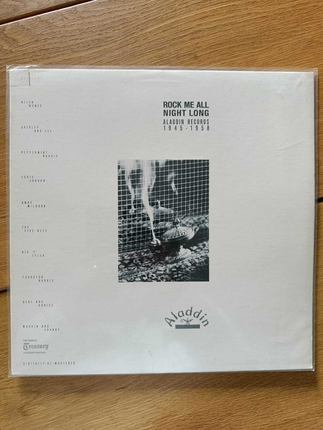 AUCTION - V/A ROCK ME ALL NIGHT LONG (ALADDIN) LP