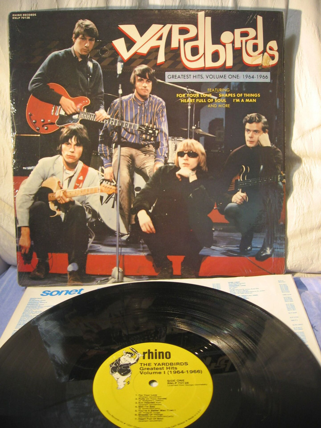 The Yardbirds: Greatest Hits,Volume One 1964-1966 LP.