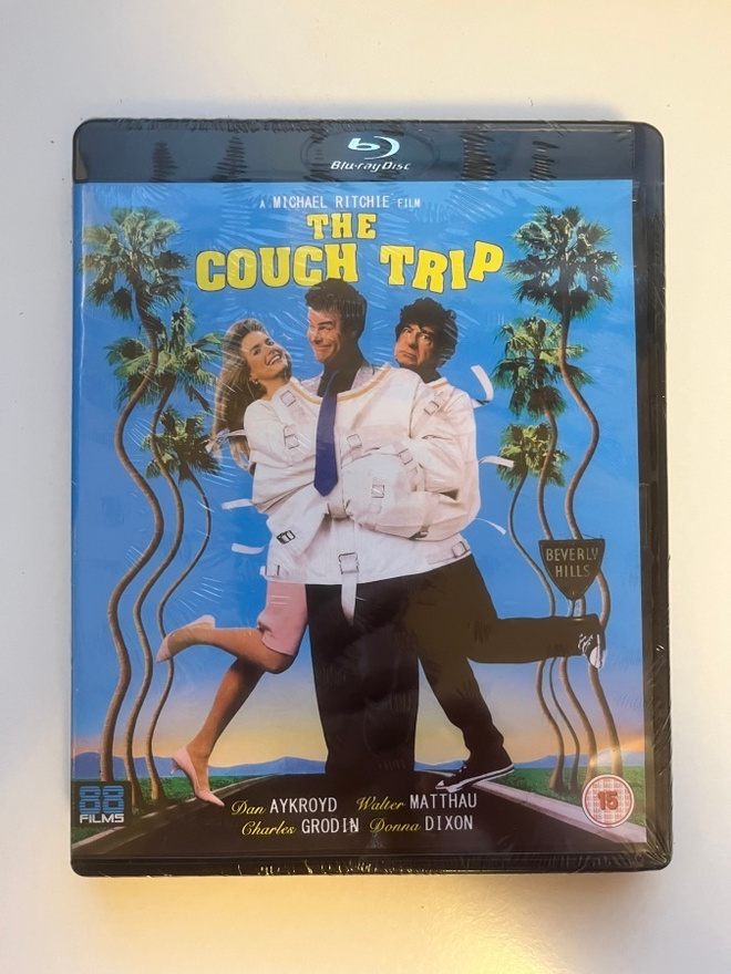The Couch Trip (Blu-ray) (Tuonti) Dan Aykroyd (1988) UUSI