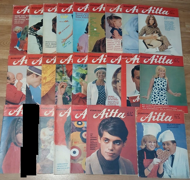 Elokuva-aitta Vuosikerta 1966 Lehdet 1-24
