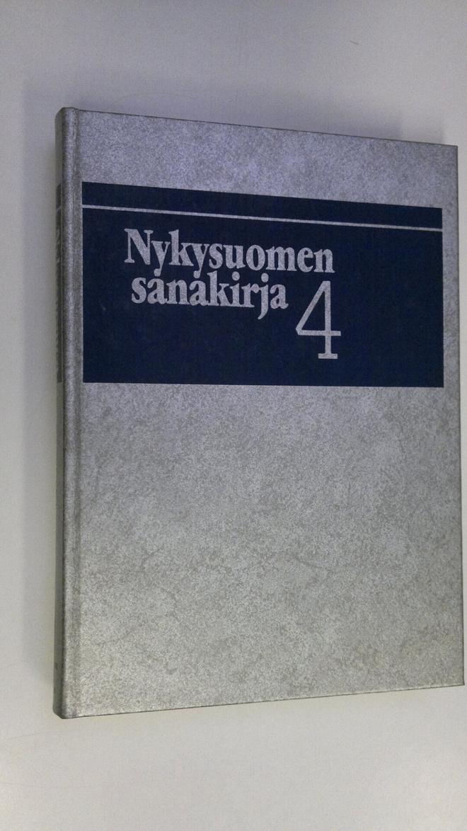 Nykysuomen sanakirja 4, Nykysuomen sivistyssanakirja : vi...