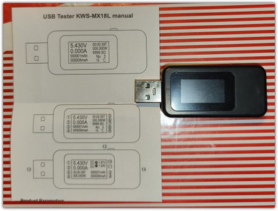 Uusi 10-in-1 USB jännite- ja virtamittari #30556