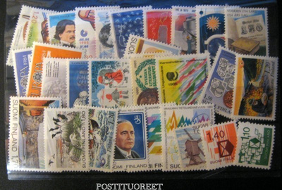 SF-Juhlamerkit* n.30Kpl(Kot)