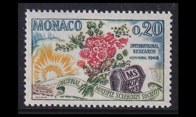Monaco 694 ** Multippeliskleroosiyhdistys 15v (1962)
