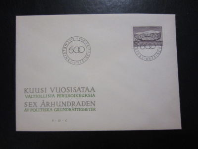 FDC 1962 Kuusi vuosisataa valtiollisia perusoikeuksia