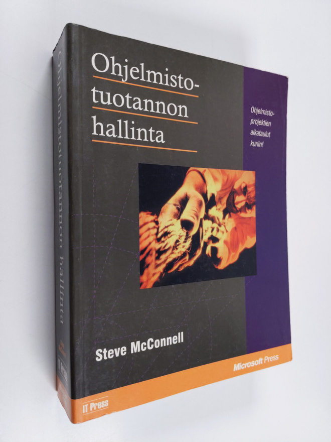 Steve McConnell : Ohjelmistotuotannon hallinta