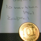Suomi 10 markkaa 1961, kapea 1 - pikkukuva 1