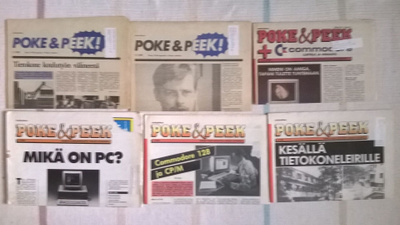 Poke & Peek, Commodore lehtiä