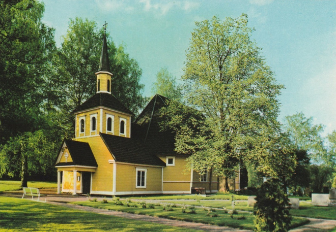 KIRKKOKORTTI - ÖSTERSUNDOMIN KIRKKO - 1