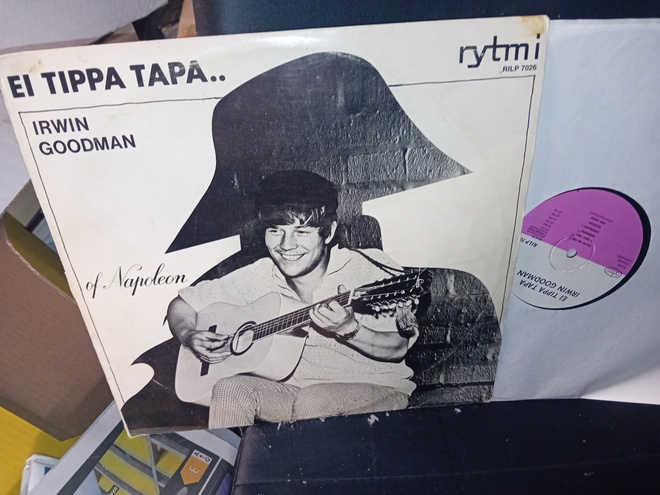 LP Irwin Goodman  : Ei tippa tapa ( SIS POSTIKULU )