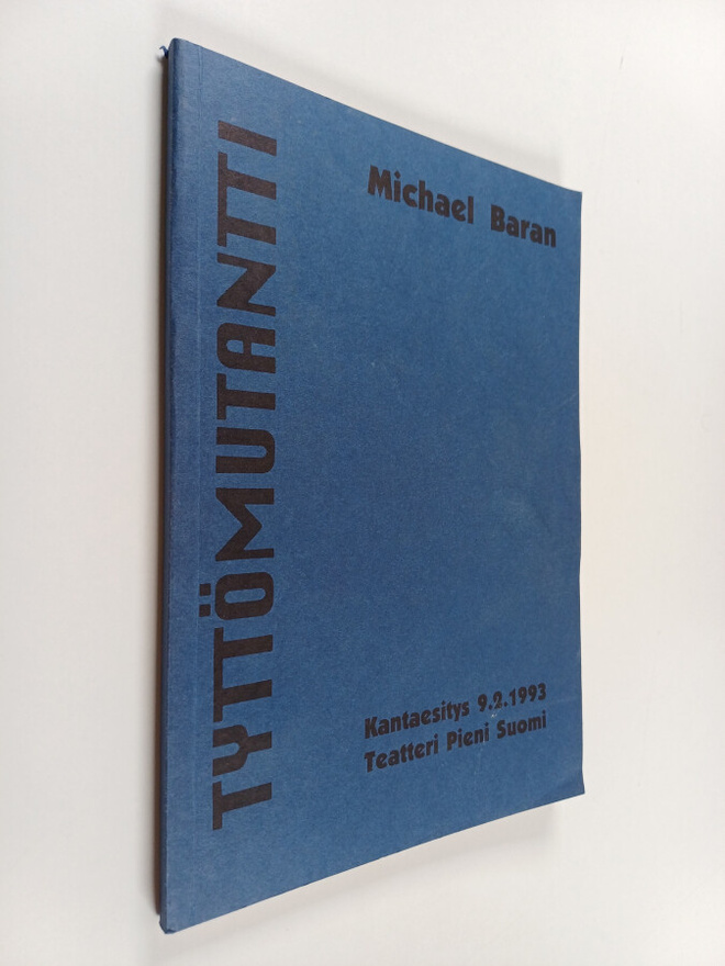 Michael Baran : Tyttömutantti (signeerattu, tekijän omiste)