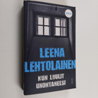 Leena Lehtolainen : Kun luulit unohtaneesi - pikkukuva 1
