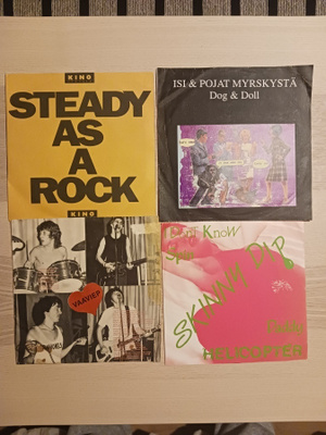 4x Suomirokkia / uusiaalto