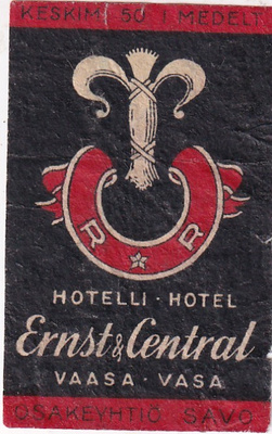 Vaasa - Vasa, Hotel Ernst & Central    s4/2