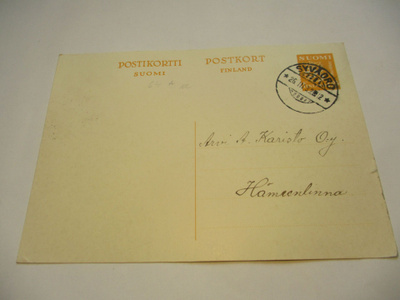 1932 Syväoro ehiöllä