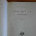 Onni Okkonen:A.Gallen-Kallela-Elämä ja taide - pikkukuva 3