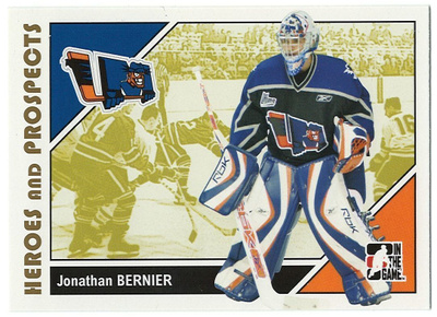 07-08 ITG Heroes and Prospects #51 Jonathan Bernier
