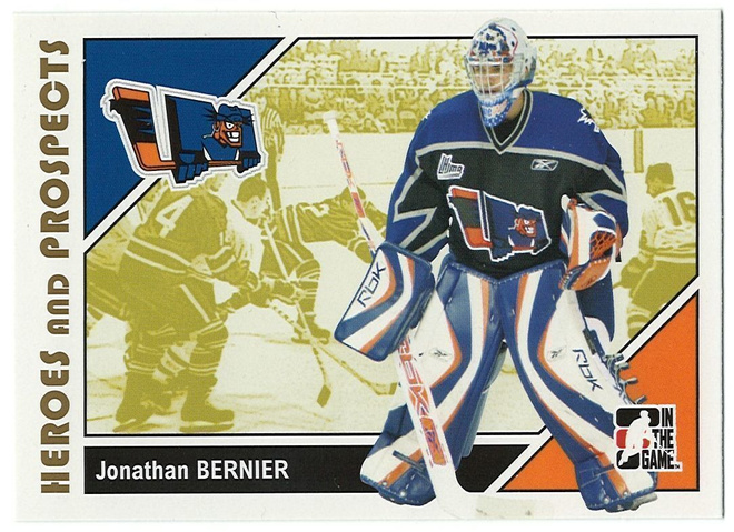 07-08 ITG Heroes and Prospects #51 Jonathan Bernier