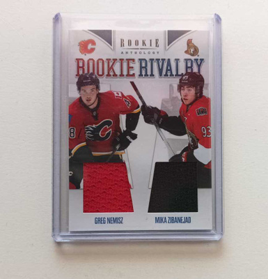11-12 Rookie Rivalry Greg Nemisz & Mika Zibanejad Jersey