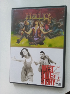 2DVD HAIR & WEST SIDE STORY ( Sis.postikulut )