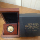 Star Wars kultaraha - .999 1/4 troy Oz - Darth Wader - pikkukuva 1
