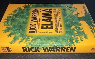 Rick Warren : Tavoitteena elämä (nid.)