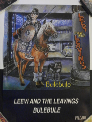 LEEVI AND THE LEAVINGS Bulebule Promojuliste. HIENO !