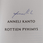 Anneli Kanto : Rottien pyhimys (signeerattu) - pikkukuva 3