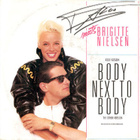 Falco Meets Brigitte Nielsen :   Body Next To Body   -  7" - pikkukuva 1