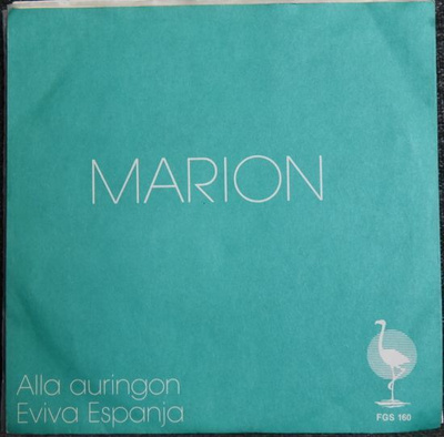 Single: Marion - Alla auringon / Eviva Espanja