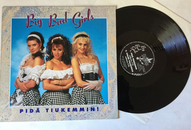  Big Bad Girls – Pidä Tiukemmin  12” maxivinyyli