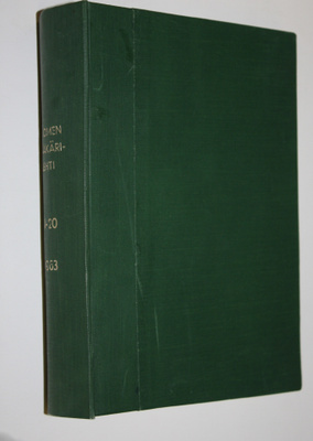 Suomen lääkärilehti nro 1-20/1963 (yhteissidos, puolivuos...