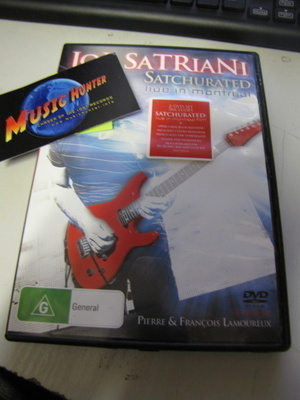 JOE SATRIANI - SATCHURATED LIVE IN MONTREAL UUSI 2DVD (+)