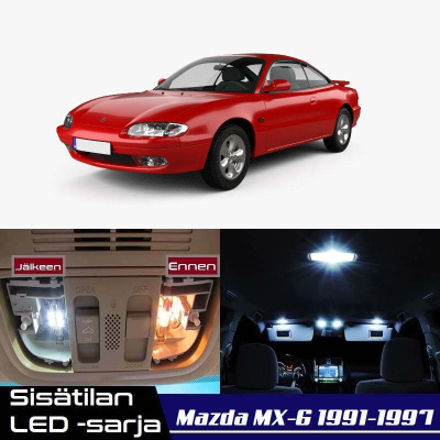 Mazda MX-6 (GE) Sisätilan LED-sarja 14-osainen