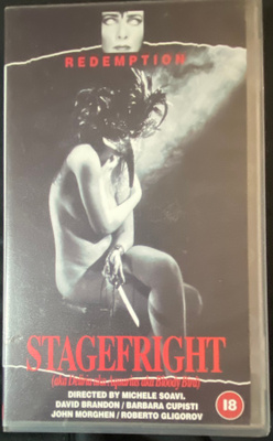 Stagefright - Michele Soavi VHS